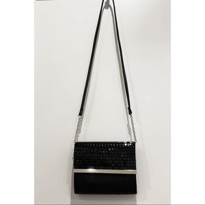 Clutch with long strap